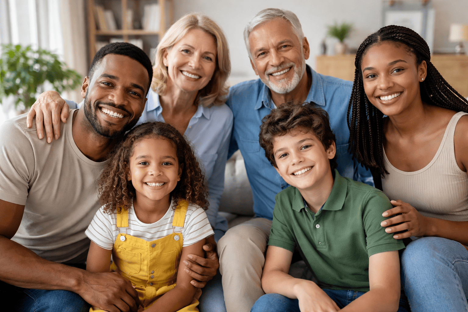 Famille multigénérationnelle