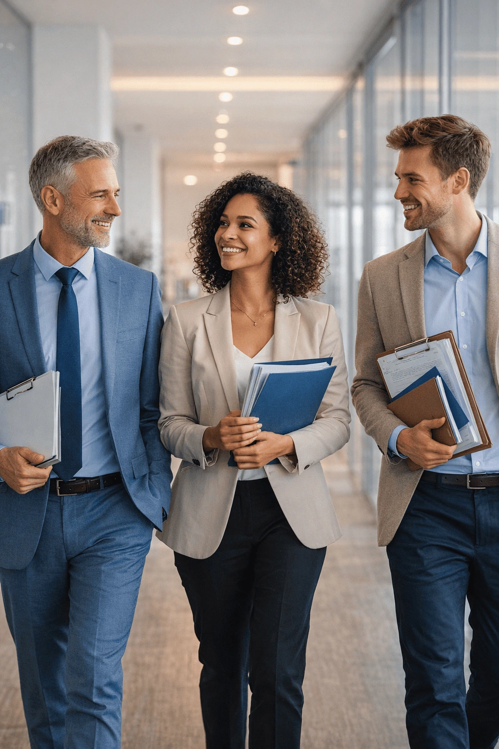 Groupe professionnel illustrant la mutualisation