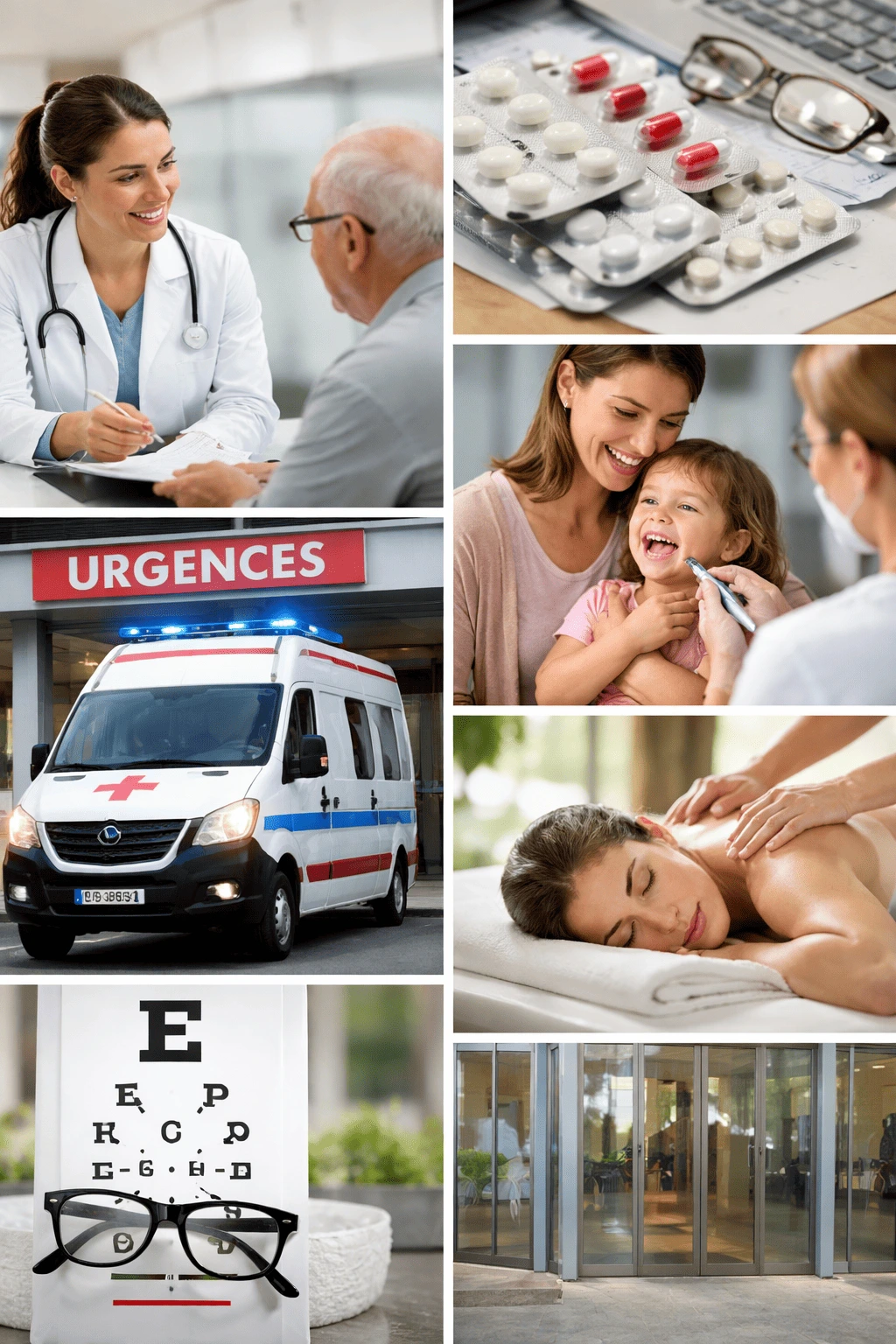 Consultation médicale et soins courants